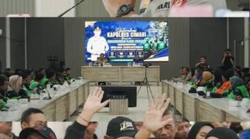 Kapolres Cimahi Gandeng Ojol Jaga Keamanan, Aktivis Nasional: Ini Kolaborasi Positif dan Taktis